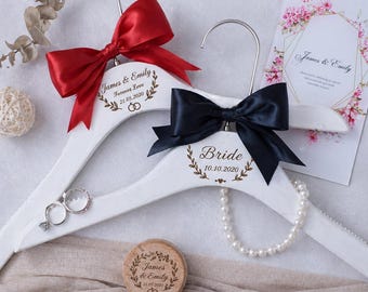 Customizable Bridal Hanger,Personalized Hanger,Bride dress hanger,Bride hanger,wedding gift,custom clothing rail,custom present