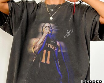 Jalen Brunson T-Shirt, Vintage 90s Basketball, New York Knicks Fan Gift, NBA Shirt