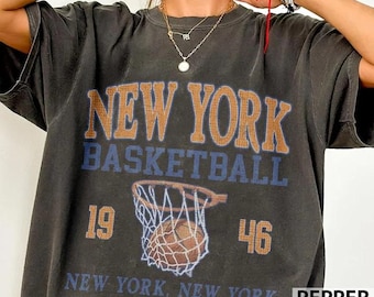 New York Basketball Vintage Comfort Colors Shirt, Jalen Brunson Josh Hart Game Day Fiesta