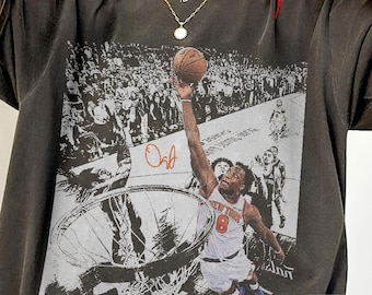 OG Anunoby Basketball Vintage T-Shirt, Knicks Fan Gift, New York Knicks, NBA Player Tee