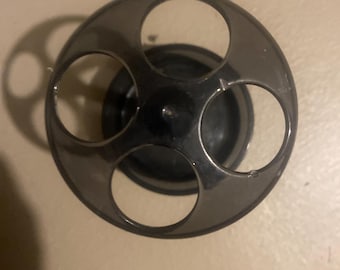 Soporte para cepillos de dientes independiente Style Black - 4 ranuras