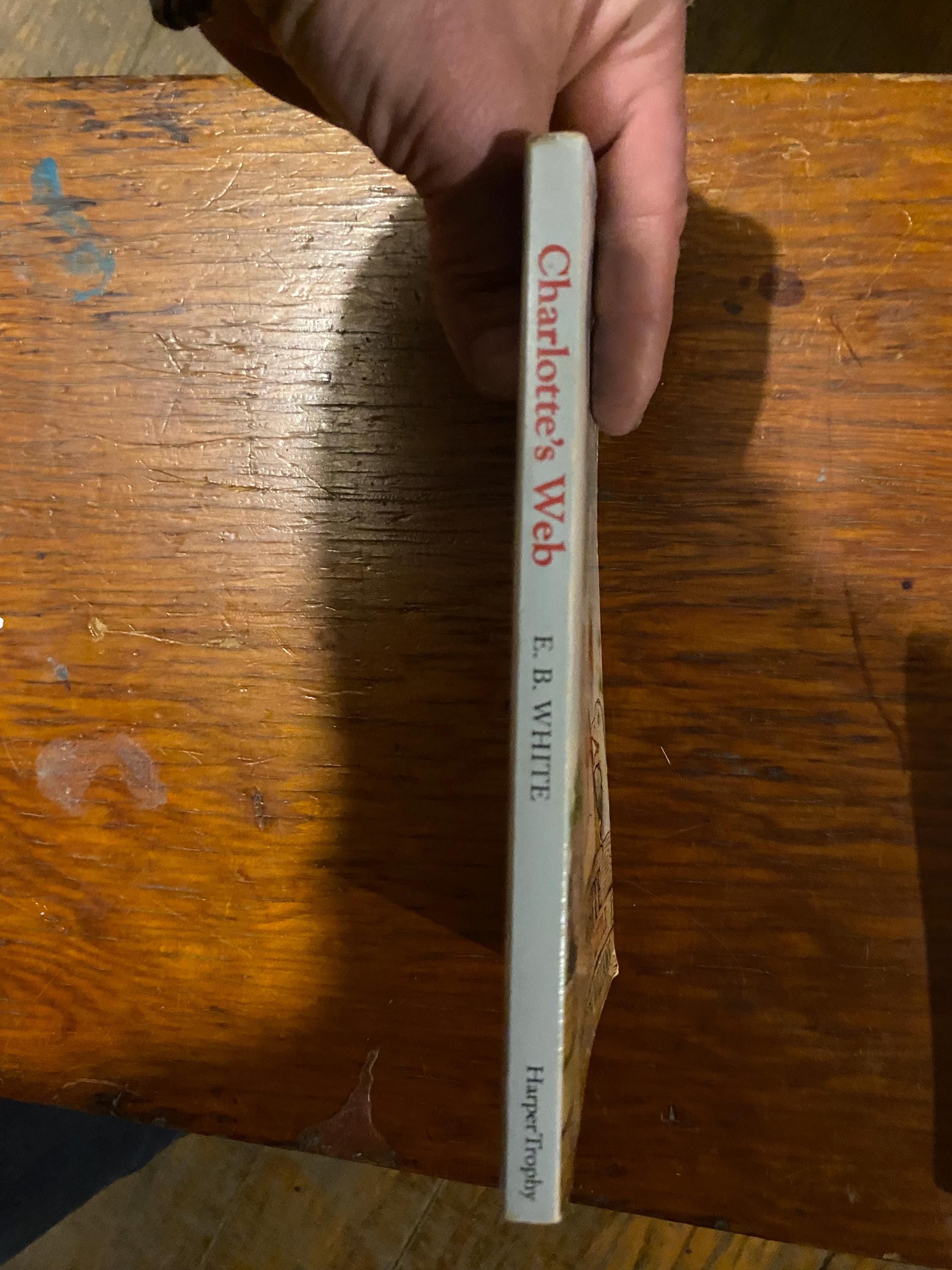 Vintage Charlotte's Web by E.B. White - Harper Trophy Paperback (garth ...