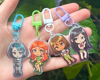 Total Drama Island Mini 1 "Schlüsselanhänger / Charms