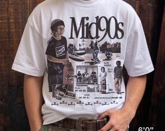 mid90s | a24 | Movie T-Shirt | Flim T-Shirt | Heavyweight Oversized | Drop Shoulder Streetwear Tee | Vintage Style
