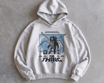 The Things Vintage Fleeced Boxy Hoodie