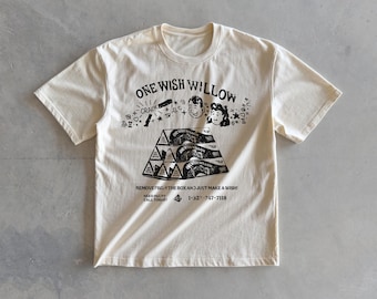 Obsession | One Wish Willow | Movie T-Shirt | Flim T-Shirt | Heavyweight Oversized | Drop Shoulder | Vintage Style