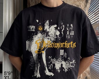 Yellowjackets TV Series Wolf Graphic Oversized Tee | Streetwear Cotton T-Shirt