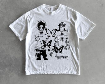 nana, 100% Cotton T-Shirt: Unisex Loose Fit, Short Sleeve, Graphic Print