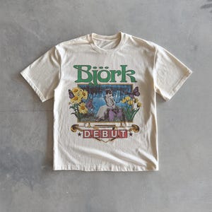 Bjork Debut Tshirt - Etsy