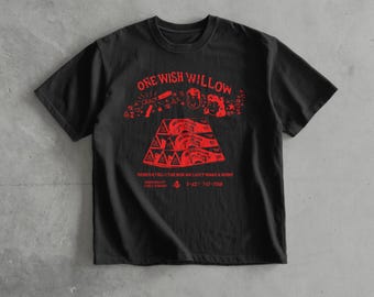 Obsession | One Wish Willow | Movie T-Shirt | Flim T-Shirt | Heavyweight Oversized | Drop Shoulder | Vintage Style