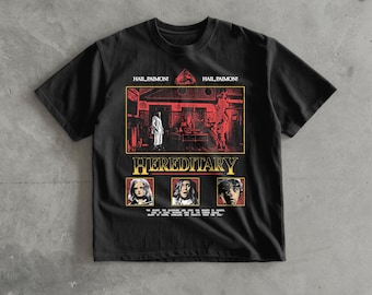 hereditary | Movie T-Shirt | Flim T-Shirt | Heavyweight Oversized | Drop Shoulder Streetwear Tee | Vintage Style