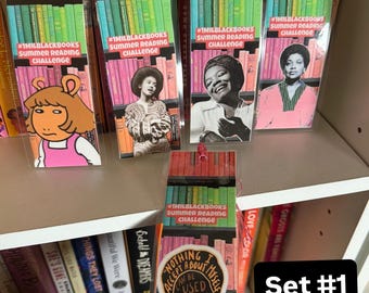 1 Mil Black Books Challenge bookmarks #1MilBlackBooks