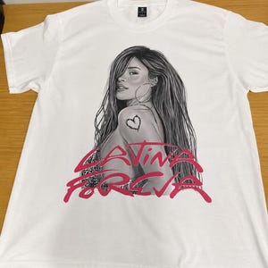 Karol G Vintage Latina Graphic Tee - Streetwear Shirt, Latina Foreva, Tropicoqueta