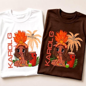 Tropicoqueta, Latina Graphic Tee, Karol G Concert Shirt, Vacation Vibes Apparel image 3