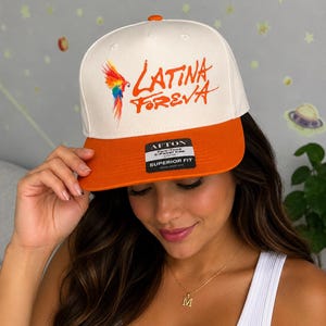 Latina Foreva  inspired Cap, Tropicoqueta concert cap, A Frame Style Hat