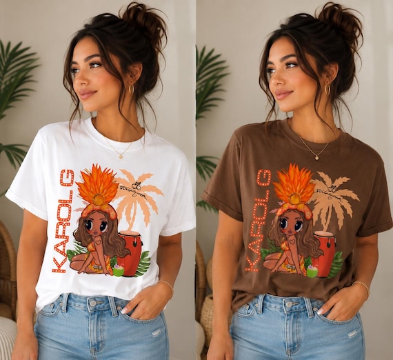 Tropicoqueta, Latina Graphic Tee, Karol G Concert Shirt, Vacation Vibes Apparel