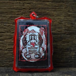 Locket Lilith Amulet Magic Lilith Protection Amulet Dark Divine Feminine Talisman Occult Jewelry for Witches Mother of all Dark Creatures