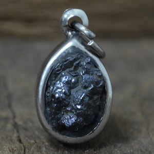 Thai Amulet Lucky Stone Leklai Natural Stone Leklai Black Pendant Leklai Magic Amulet Powerful Protection With Necklace by Lp Somphon