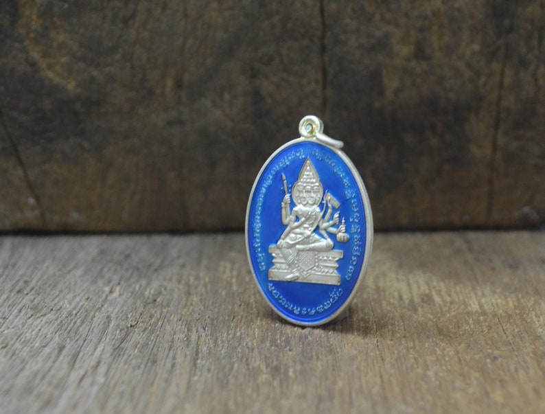 Thai Amulet Pendant PhraProm 4 Faces Buddha for Life Wealth and Lucky Pendant