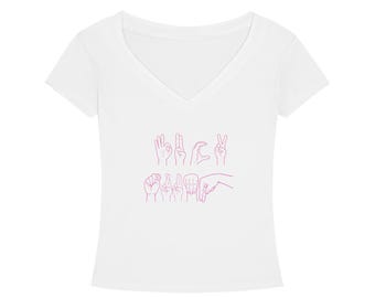 IYKYK Snarky Political Slim Fit V-Neck T-Shirt