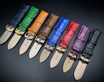 18/19/20/22mm Genuine Leather Strap With Replacement High Quality Buckle for Tag Heuer Watches