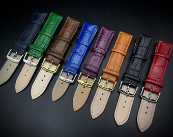 18/19/20mm Genuine Leather Strap With Replacement High Quality Buckle for Longines Watches