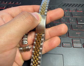 17mm jubilee silver/gold watch strap bracelet for datejust