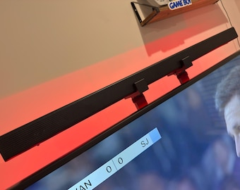 Minimal Soundbar Mount / Above-TV Bracket / Speaker Stand / Sound System Mount / No-Drill Option
