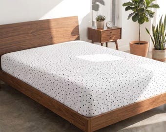 Extra Deep Fitted Sheet 40cm | Soft Breathable Poly-Cotton Bedding 1pc