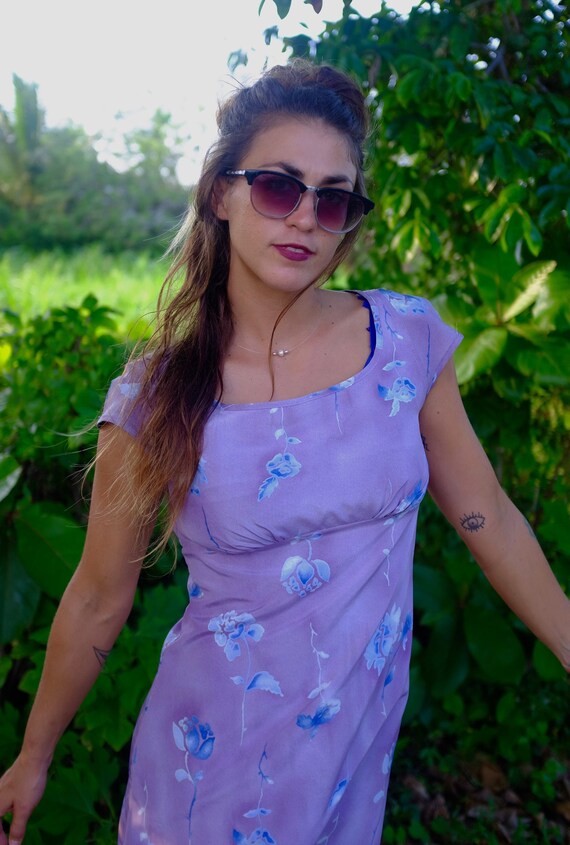 Authentic 1990s lavender mini dress