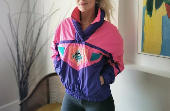 80s bomber ski jacket