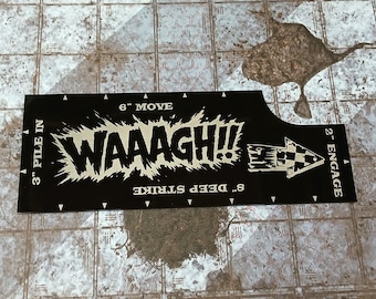 Warhammer 40k 11th Edition Waaaugh Measuring Tool