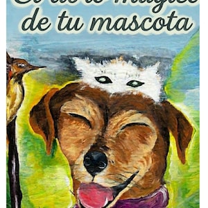 The Magic Book of Your Pet - El Libro Mágico de tu Mascota - Custom Pet Journal PDF - Spanish - Animal Lover Gift