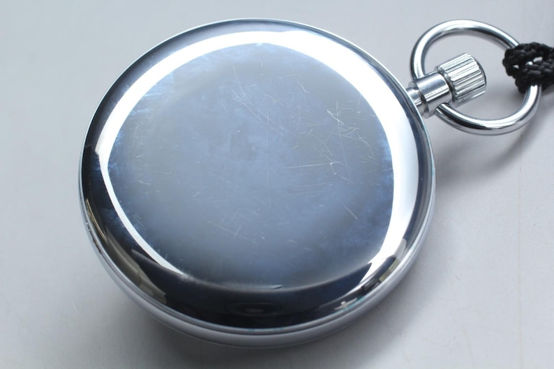 Near Mint in Box Seiko Precision 6110-0010 Railway Hand Winding Pocket Watch #85 image 7