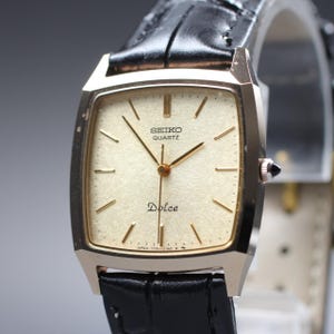 Vintage Seiko Dolce Tungsten - Etsy