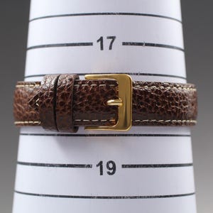 Exc+5 in Case Oris Pointer Date 7403-40B Gold 34mm Men's Automatic Watch U714 image 9