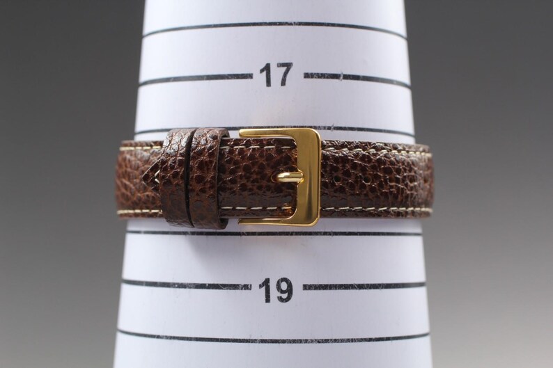 Exc+5 in Case Oris Pointer Date 7403-40B Gold 34mm Men's Automatic Watch U714 image 9