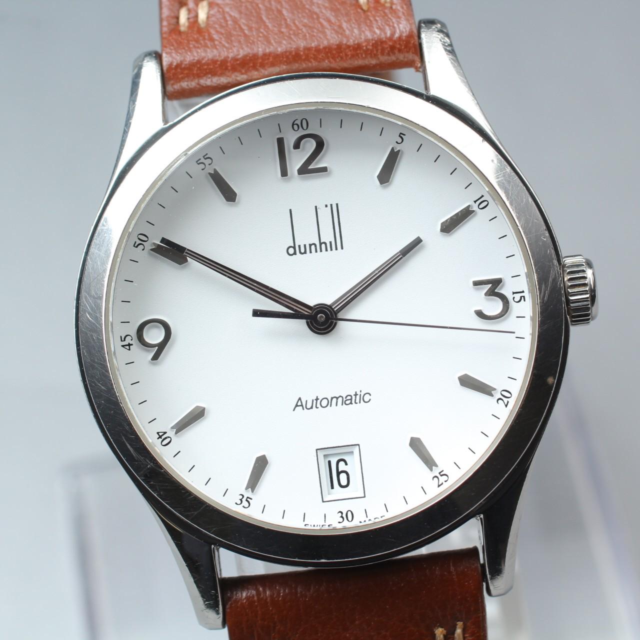 Dunhill Cityscape 8006 White Dial 34mm Date Men's Automatic Watch