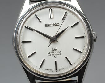 Seiko LM Lord Matic 23 Jewel Automatic Men's Wristwatch - Etsy