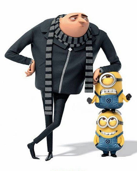 Despicable Me Felonious Gru Mask Video Costume, despicable me