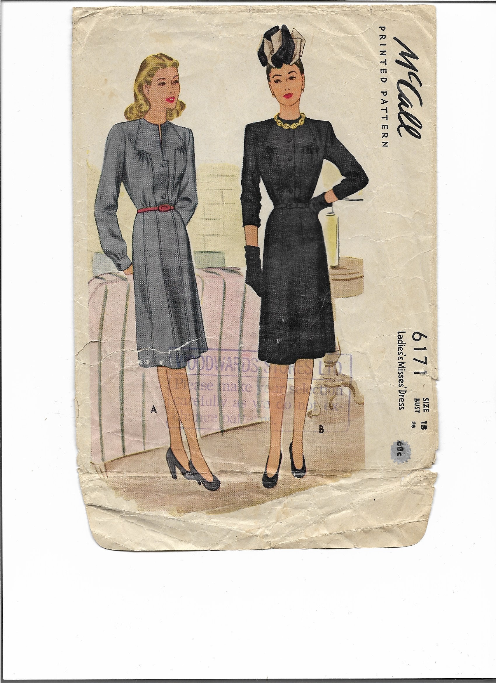 1945 Dress - Etsy Canada