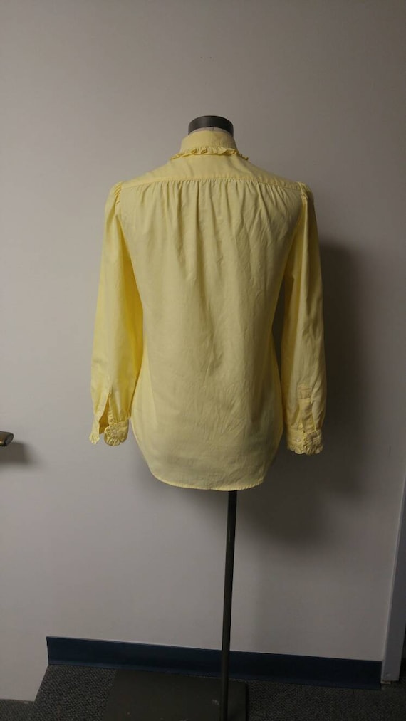Vintage Clothing, 1970's Vintage Cotton Blouse Pa… - image 4