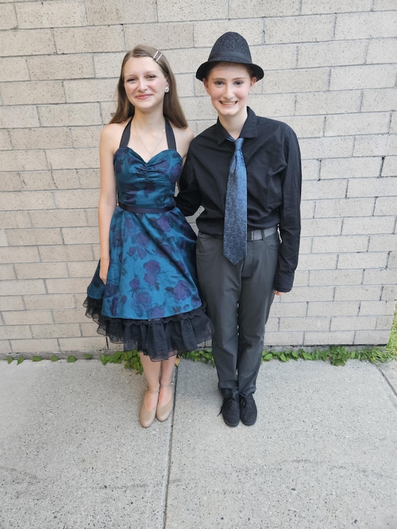 Upcycled High School Musical Costume, Sharpay Costume (teal Blue Taffeta  Dress Fitted Bodice & Full Skirt) Ladies XS - Etsy