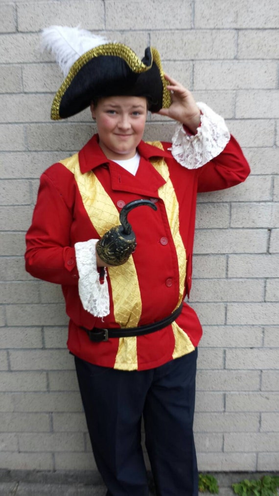 Captain Hook Costume For Kids, Peter Pan