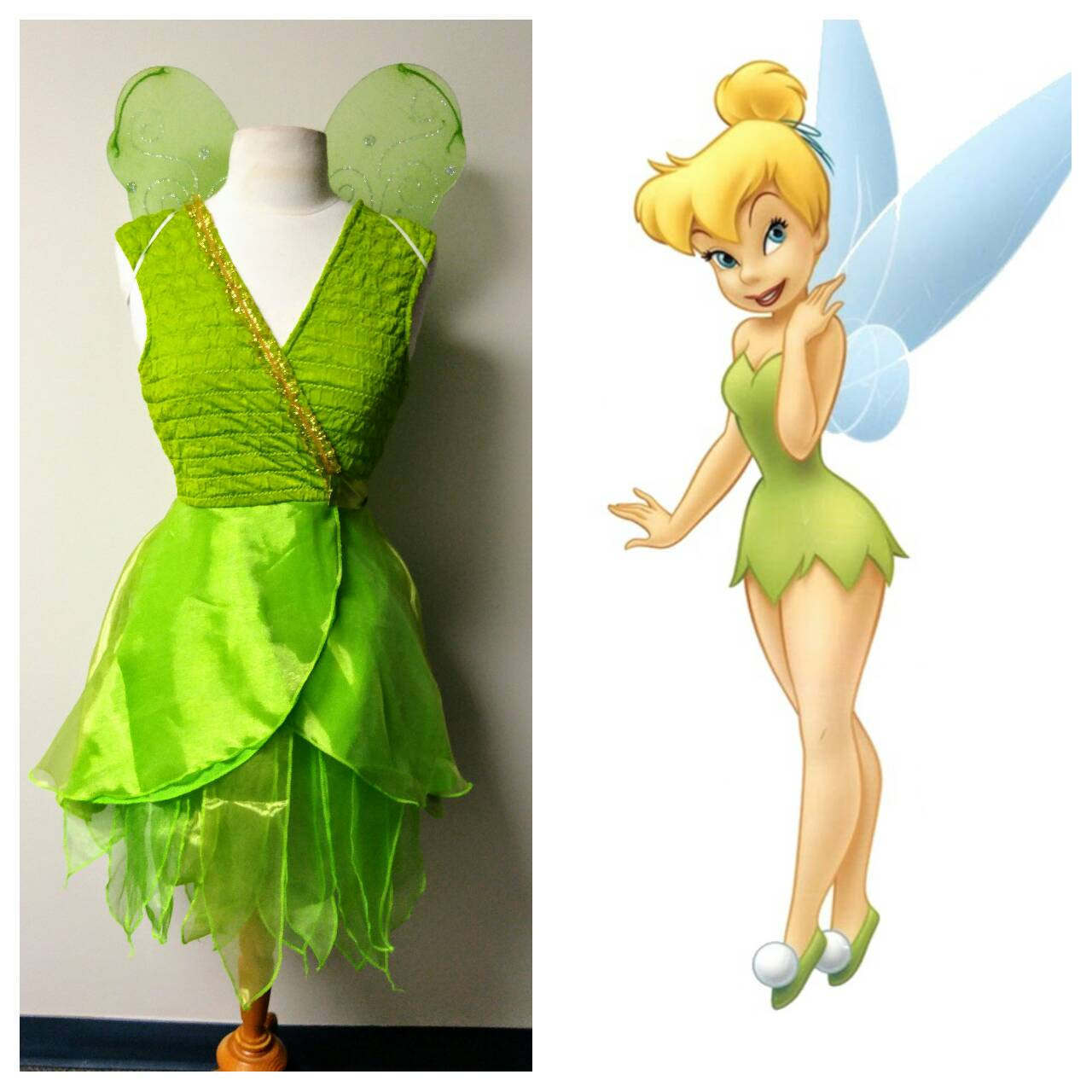 melodía León Orgulloso Disfraz de Peter Pan reciclado disfraz de hada tinkerbell - Etsy España