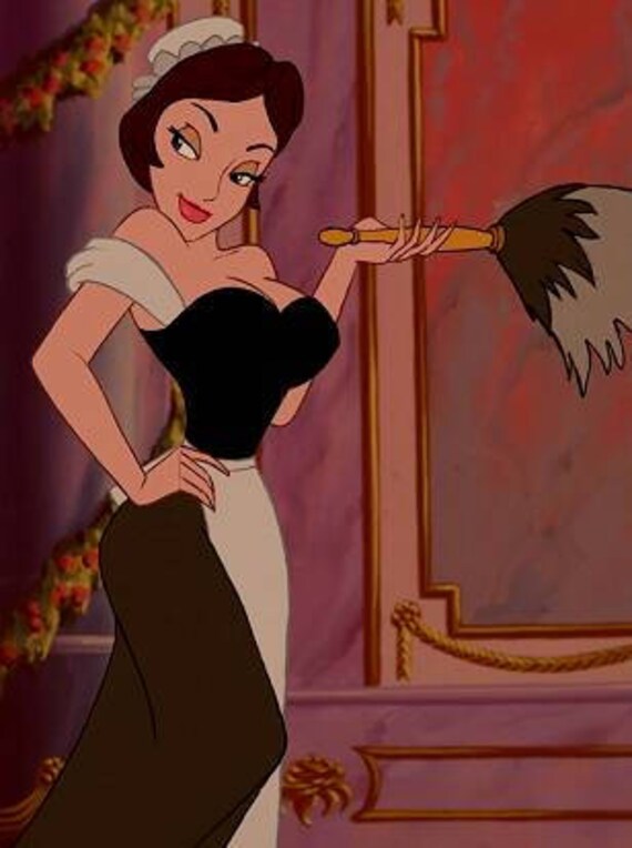 Feather Duster Beauty And The Beast Costume