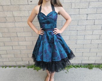 blue sharpay dress Sharpay Halter Maxi Dress