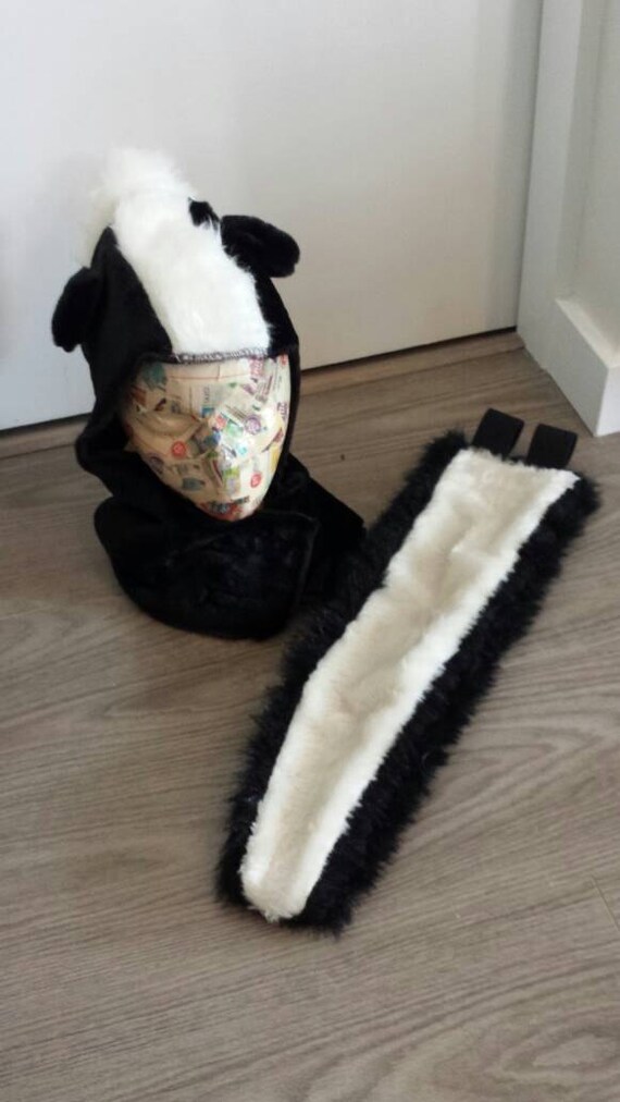 Upcycled Peter Pan Costumes, Custom Skunk Lost Boys Costume  display picture 3