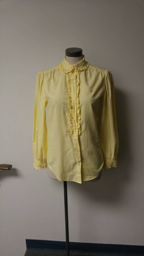 Vintage Clothing, 1970's Vintage Cotton Blouse Pa… - image 2