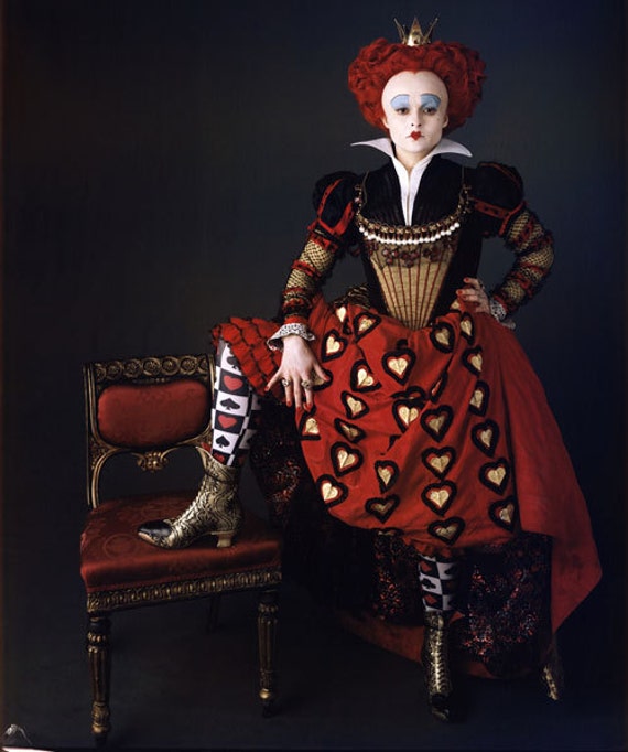 Deguisement reine rouge alice au pays des merveilles sales
